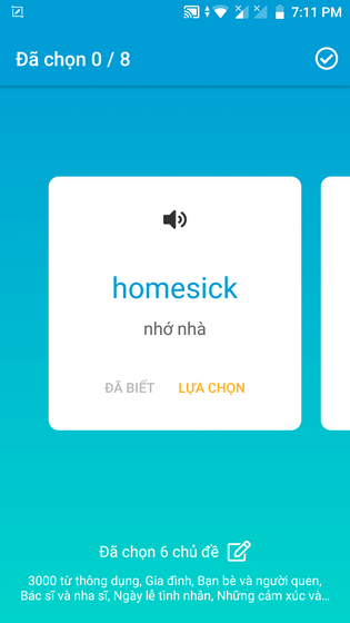 Học từ vựng tiếng anh: ảnh chụp màn hình 2
